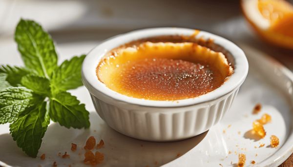 Maîtriser les calories d’une crème brûlée pour un dessert léger