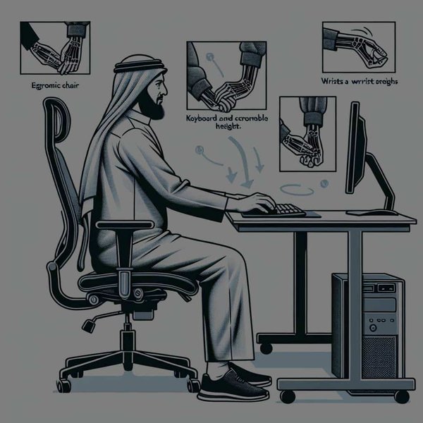 Comment prévenir la tendinite du poignet chez les utilisateurs d'ordinateur?